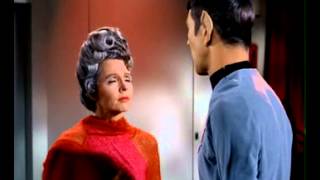 Amanda guilt trips Spock