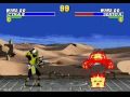 UMK3 Genesis Cyrax Big Damage Combo
