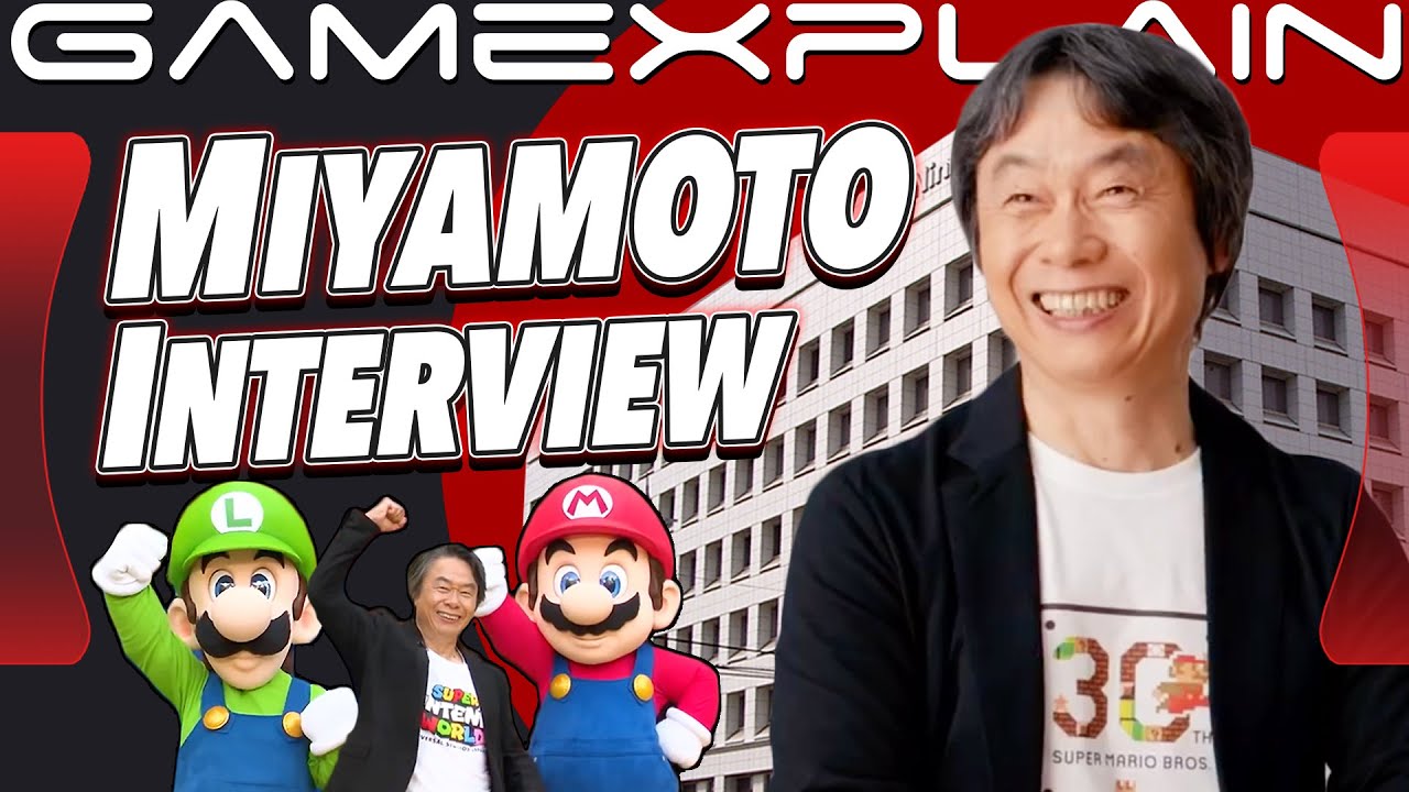 Shigeru Miyamoto on Nintendo’s “Boring” Office, His SEGA Kids, Stories in Games, & More!