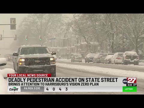 Pedestrian killed after being struck by multiple vehicles in Harrisburg