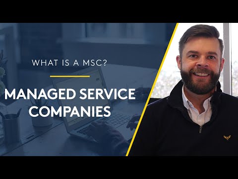 What Is a Managed Service Company (MSC)? | Qdos