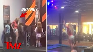 Britney Spears Goes Trampolining with Boyfriend Paul Soliz's Kids | TMZ