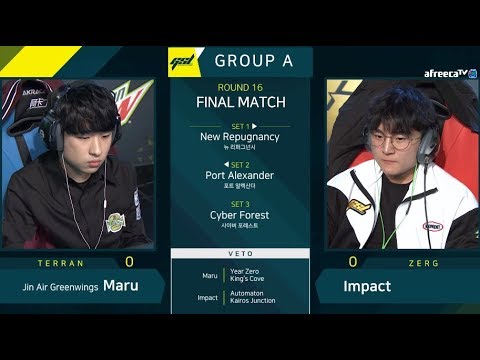[2019 GSL S1] Ro.16 Group A Match5 Maru vs Impact