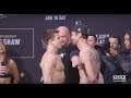 UFC Brooklyn: Donald Cerrone vs. Alexander Hernandez Weigh-In Staredown - MMA Fighting