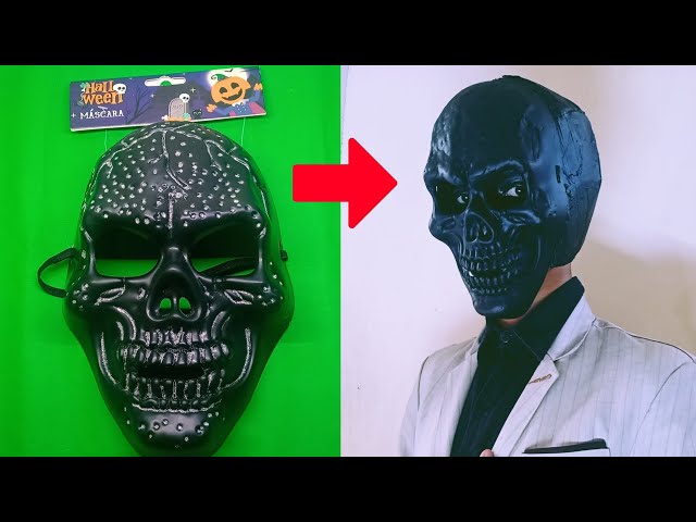 Vídeo relacionado con SINSEN Máscara de Batman para adultos, superheroe, Bruce Wayne, máscara completa, disfraz de caballero, accesorio para Halloween, fiesta, color negro oscuro