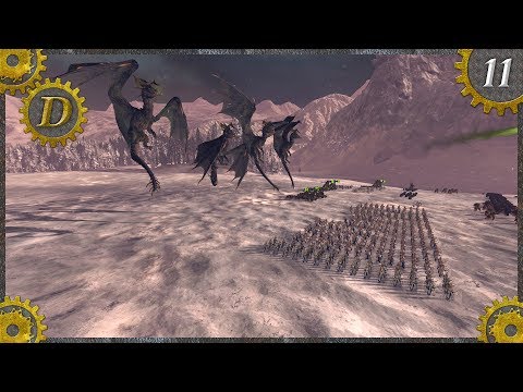 4v4 One Opponent brings 4 Black Dragons! Warhammer 2 Multiplayer Battle 11 Live Commentary