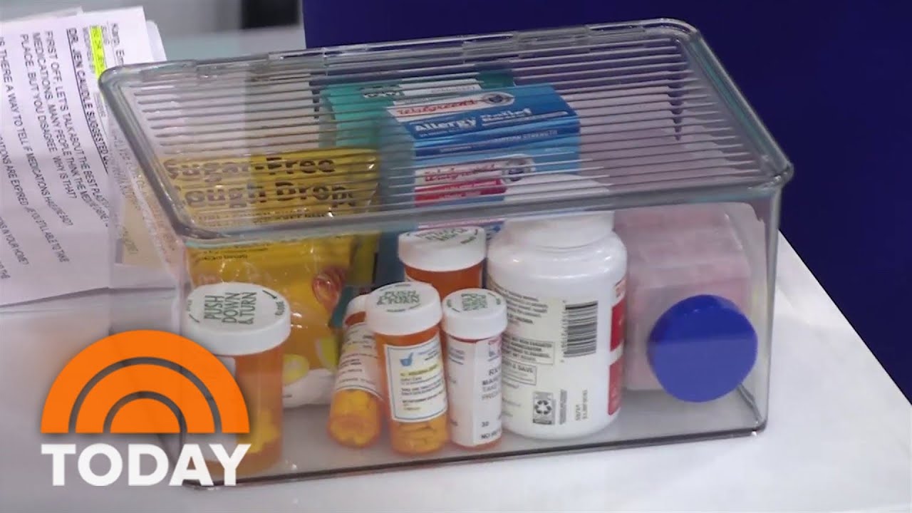 Medicine cabinet refresh: Tips for managing your meds
