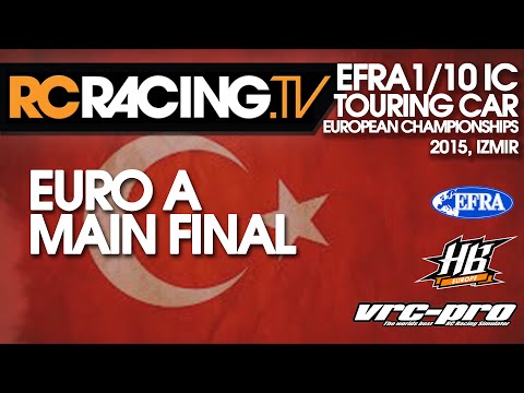 EFRA 1/10th IC Track Euros A 2015 - Main Final