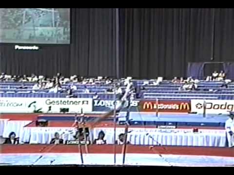 5th T BUL Sylvia Mitova UB - 1991 World Gymnastics Championships 9.900