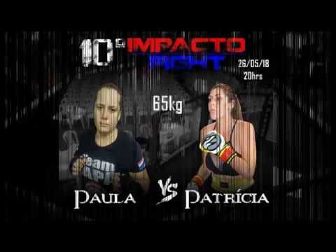 Muay-Thai ...Patricia vs Paula ! 10ª Impacto Fight