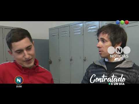 Roberto Funes Ugarte #HiredForOneDay for mechanical assistance - Telefe News