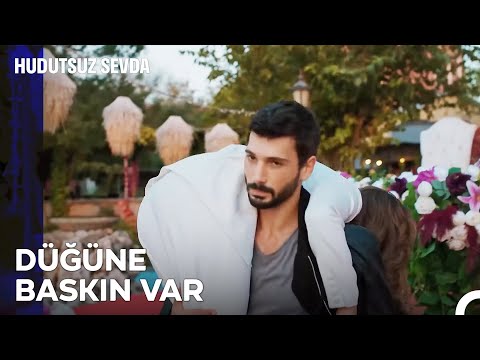 Halil İbrahim, Zeynep'i Düğünden Kaçırdı! - Hudutsuz Sevda 5. Bölüm