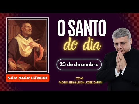 SAINT OF THE DAY - DECEMBER 23: SAINT JOHN CANTIUS