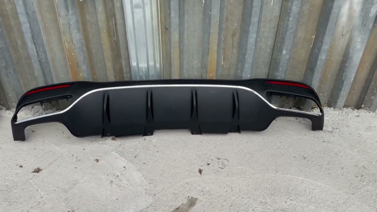 Комплект обвеса GLE63 AMG (с задним диффузором) Video 1