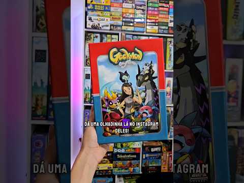 Consegue capturar esses monstrinhos? #Jogos #boardgame #boardgames #geekmon #jogo #pokemon #diversão