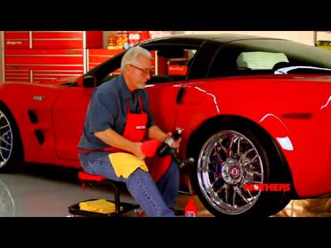 How to Use Mothers Power Cone to Polish Metal Video - Pep Boys
