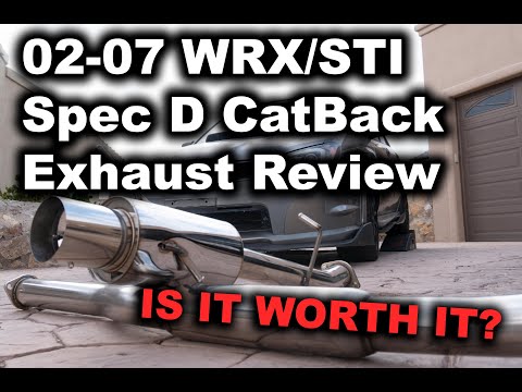 WRX EBAY Spec D Catback Exhaust Review: Is it WORTH IT???