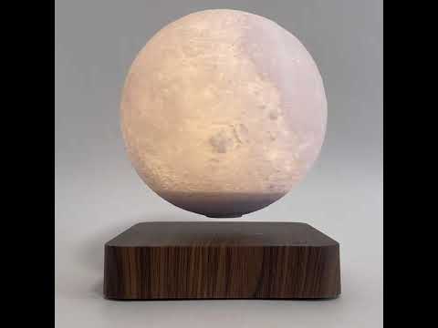 Левитирующий глобус Луны D=14 см, LevitronOff "Back to the moon"