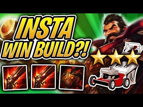 LAWNMOWER ⭐⭐⭐ GRAVES INSTANT WIN BUILD! DOUBLE RFC! | Teamfight Tactics | TFT | LoL Auto Chess