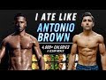 I Ate Like Antonio Brown For A Day