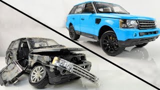 Restoration and Customization Damaged Range Rover - SuperCar Range Rover Sport Model Car Restoration