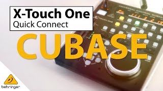 Video thumbnail for X-Touch One - Set up with Cubase by Behringer Knowledge Base