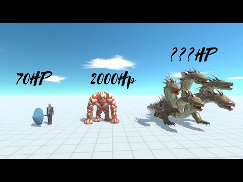 ALL living thing start HP DATA Version lastest 0.962-Animal Revolt Battle Simulator