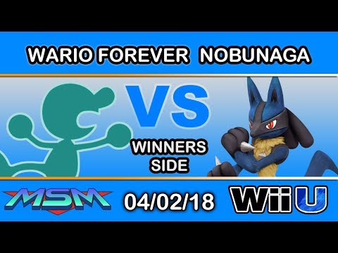 MSM 140 - tHB | wario forever (Mr. Game & Watch) Vs. MKSP | nobunaga (Lucario) Winners Side