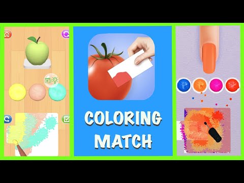 Coloring Match Gameplay Walkthrough | iOS & Android | by Supersonic Studios - YouTube