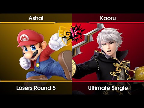 EGVS Weekly #54 Losers Round 5 - Astral (Mario) Vs. Kaoru (Robin) SSBU Ultimate Tournament