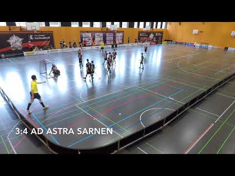 U14: Meisterschaftsspiel FB Riders 9:10 Ad Astra Sarnen | Highlights | 11.03.2018