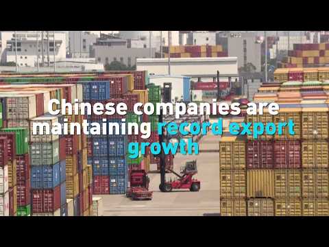 Chinese companies are maintaining record export growth
