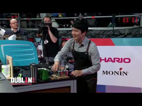 WBC World Barista Championship 2016  Dublin 2016 Berg Wu Taiwan