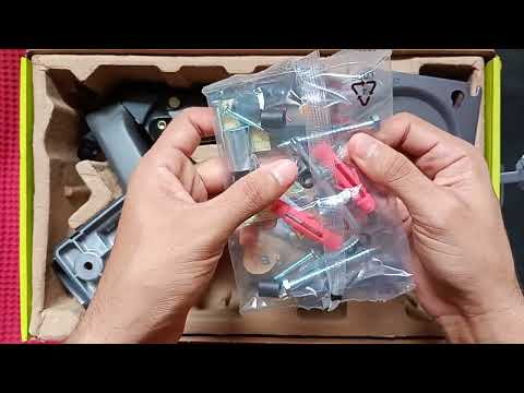 UNBOXING NB F150: SUPORTE ARTICULADO DE PAREDE PARA MONITOR