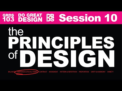 Design Elements and Principles Session 10