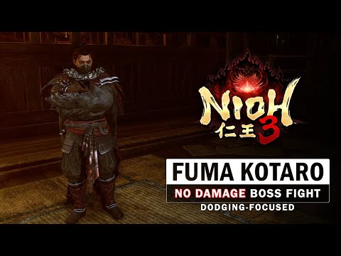 Nioh 3 - Fuma Kotaro Boss Fight (No Damage)