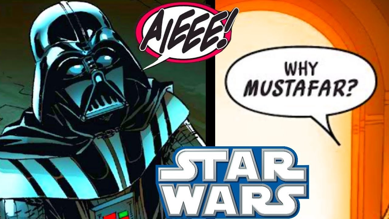 The REAL REASON Darth Vader Wanted Mustafar and What He Told Sidious! - Star Wars Comics Explained