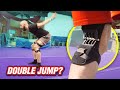 Spring Loaded Knee Braces on Gymnastics Spring Floor! - Plan Zero Spring Loaded Knee Braces on Gymnastics Spring Floor!