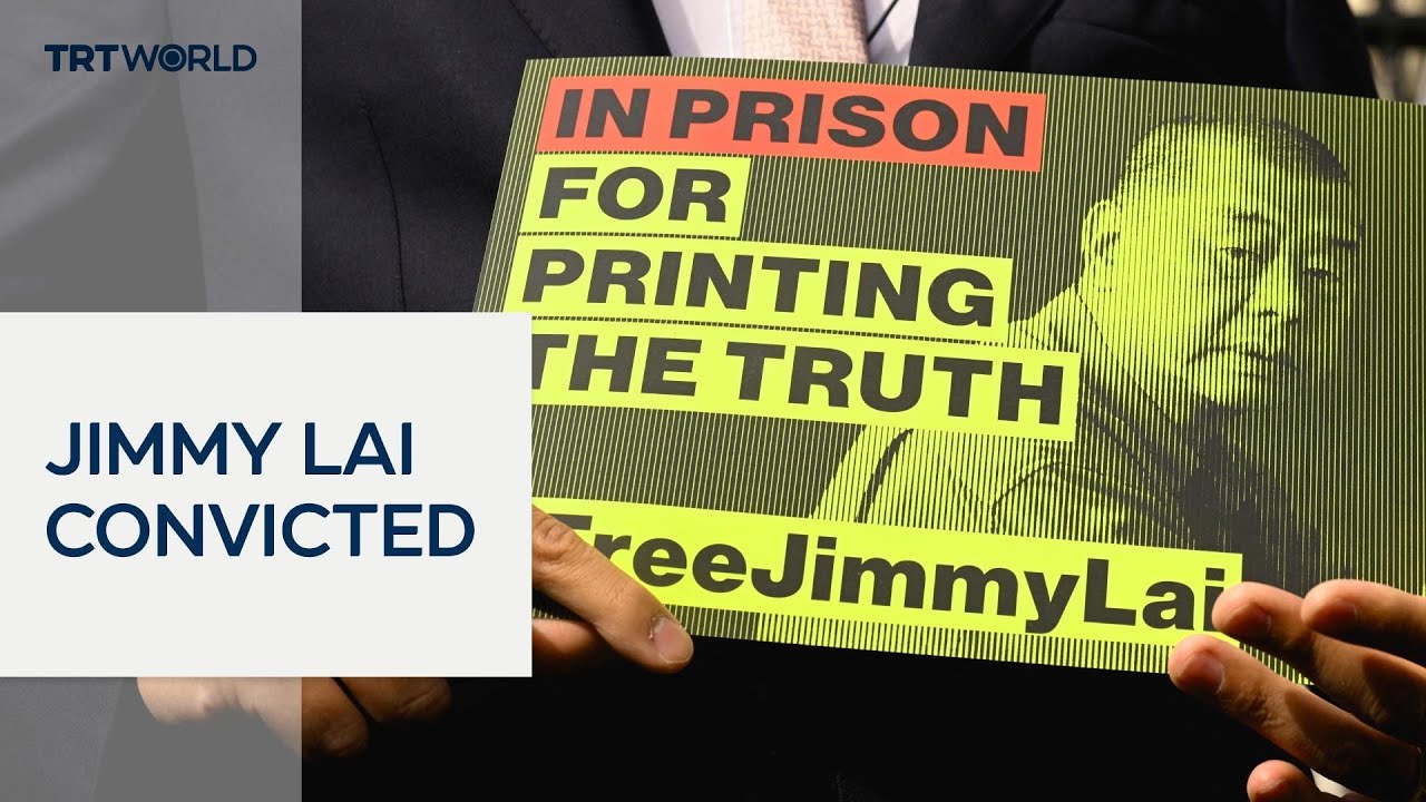 Hong Kong media mogul Lai convicted of sedition, collusion