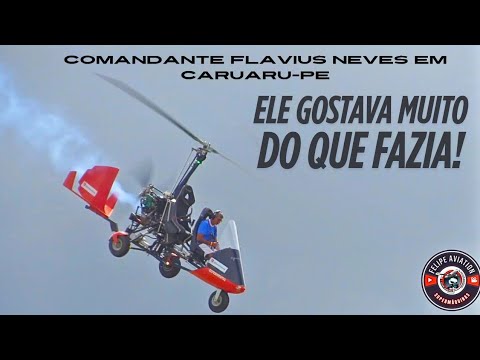 ESSA FOI A PRIMEIRA VEZ QUE EU VI UM GIROCÓPTERO COMANDANTE FLAVIUS NEVES VAI DEIXAR SAUDADES!
