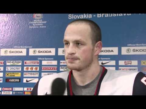 Team USA Forward Jack Stille Comments After Win over Austria at 2011 IIHF World Men's Championship