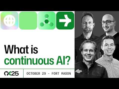 GitHub Next | Exploring Continuous AI