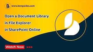 How to Open a Document Library in File Explorer in SharePoint Online in Windows