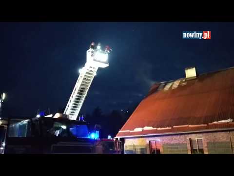 Pożar w Rudach. Przy Dworcowej zapalił się dom