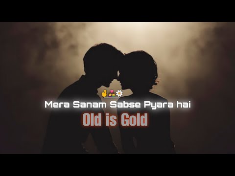 Hai Aarju Tujme Kho Jau Main 👩‍❤️‍👨 Mera Sanam Sabse Pyara hai |🌼 Old is Gold S/V1 | BS LO-FI 💝