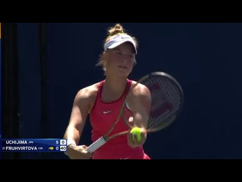 Brenda Fruhvirtova 🇨🇿 Vs Uchijima Moyuka 🇯🇵 Live Tennis Coverage US OPEN