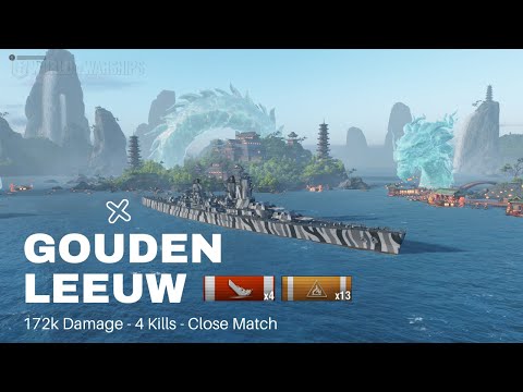 Rule the Waves with TX Cruiser Gouden Leeuw - World of Warships Gameplay #worldofwarships #wows