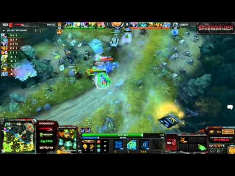 HyperX D2L Season 4 Playoffs - Team Liquid vs Fnatic  (Game 2) - Western Division