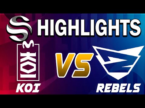 MOVISTAR KOI VS REBELS GAMING HIGHLIGHTS - LEAGUE OF LEGENDS - SUPERLIGA - JORNADA 17