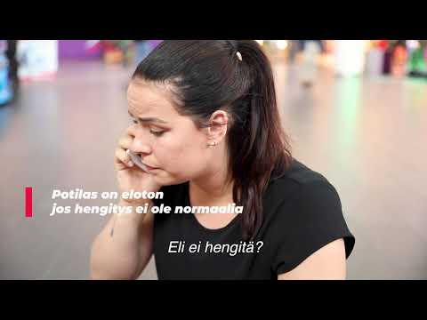 Elvytys defibrillaattorin eli sydäniskurin kanssa